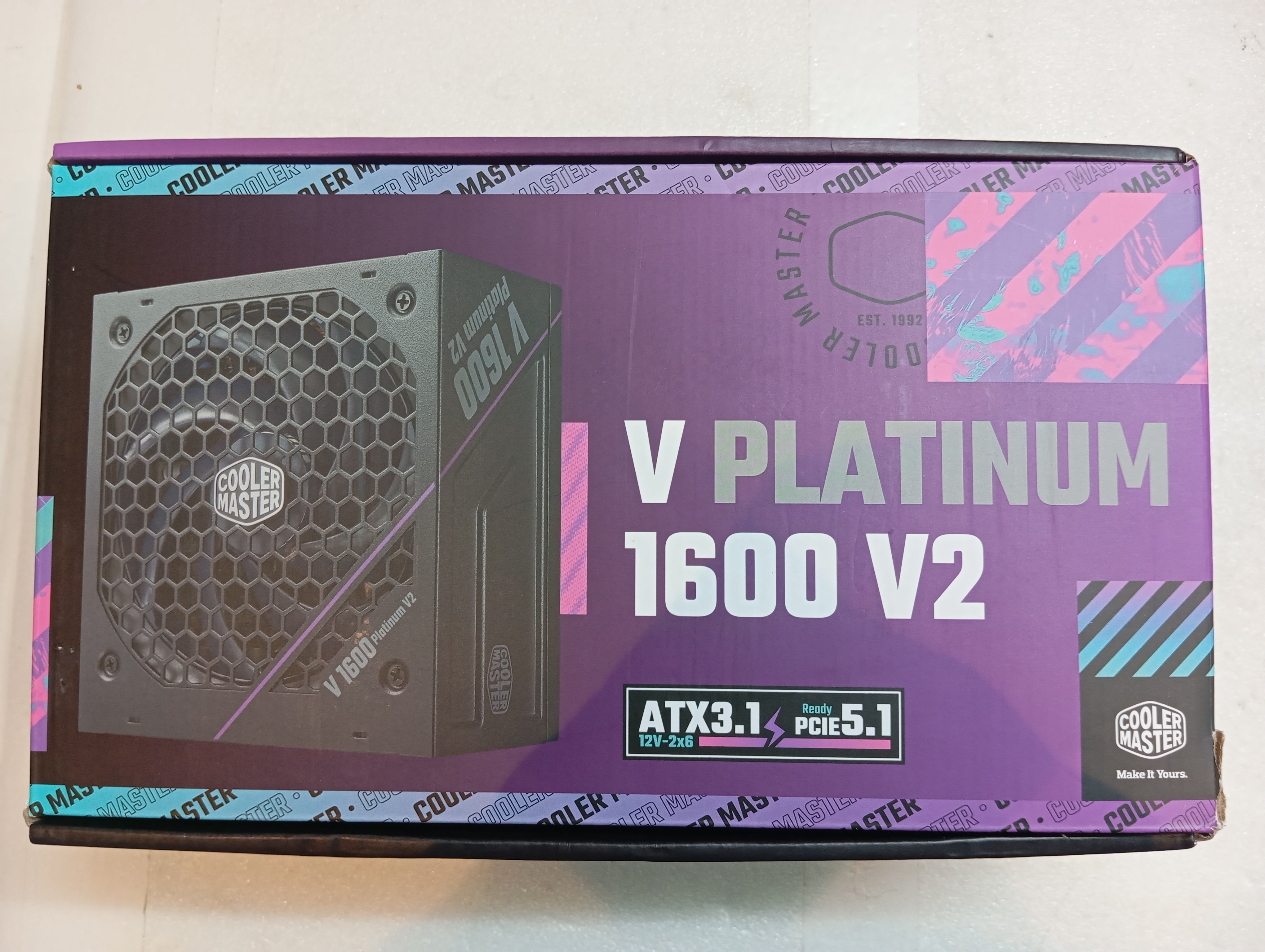 Refurbished Cooler Master V Platinum 1600 V2 Refurbished Cooler Master V Platinum 1600 V2